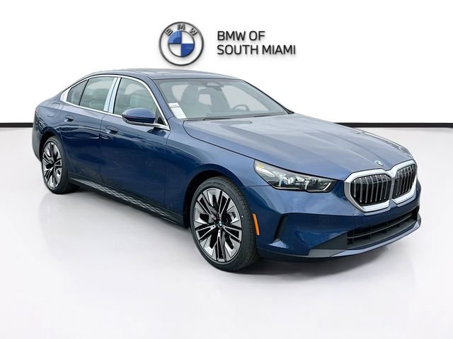 New 2026 Blue BMW 530i image 1