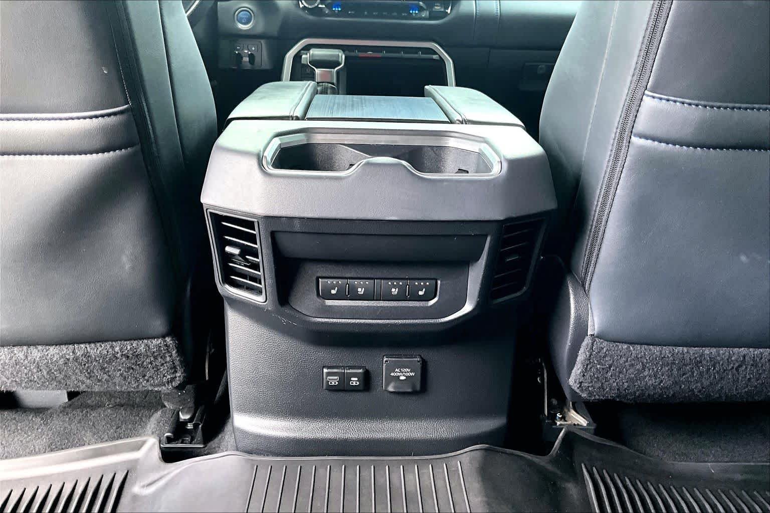 Used 2022 Midnight Black Metallic Toyota Platinum Hybrid image 34