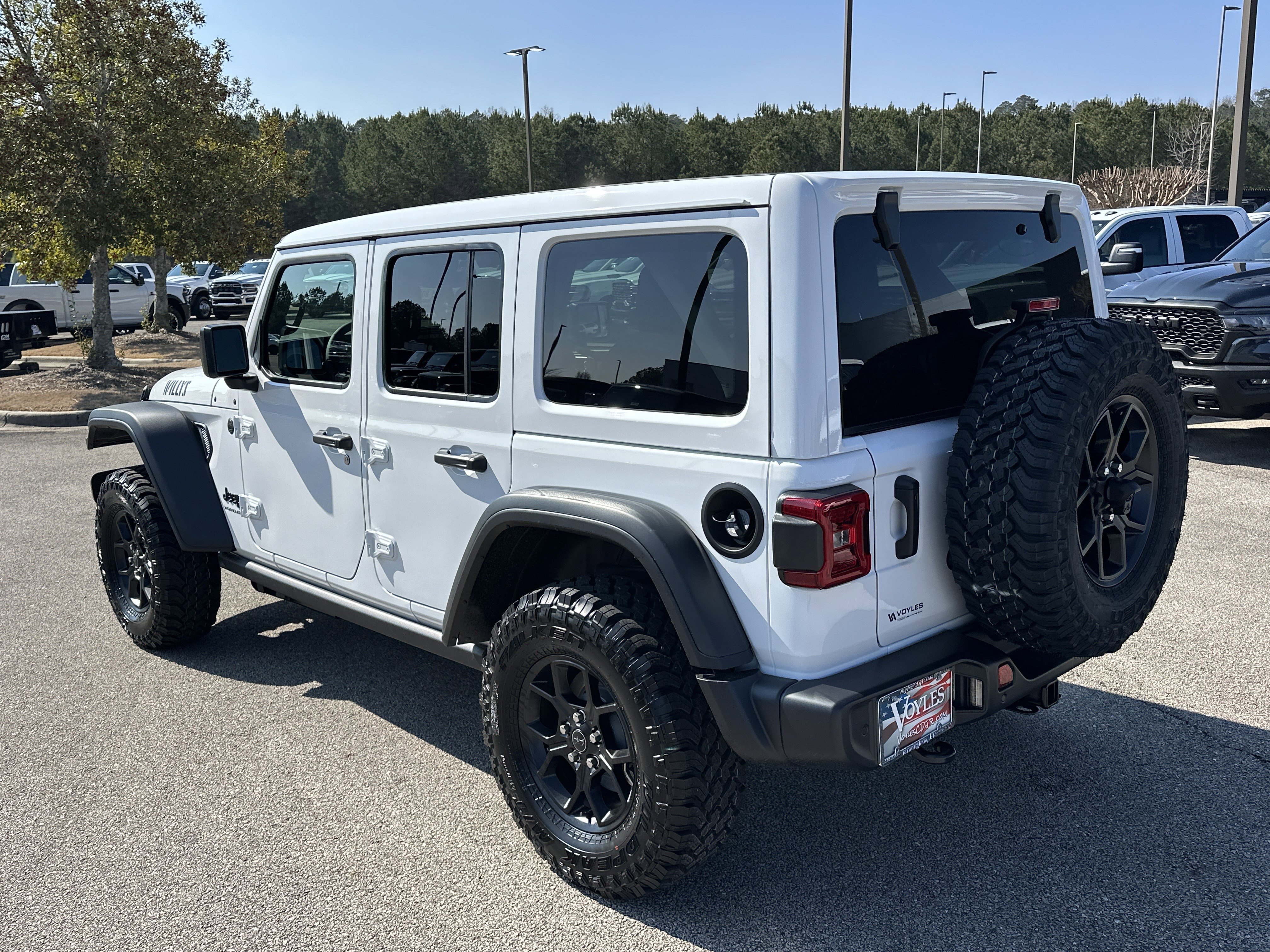 New 2026 Bright White Clear-Coat Exterior Paint Jeep Willys image 5