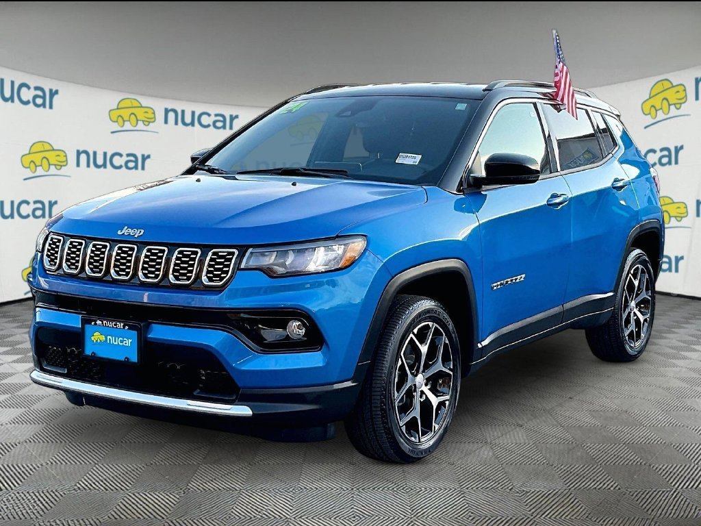 Used 2024 Blue Jeep Limited image 3