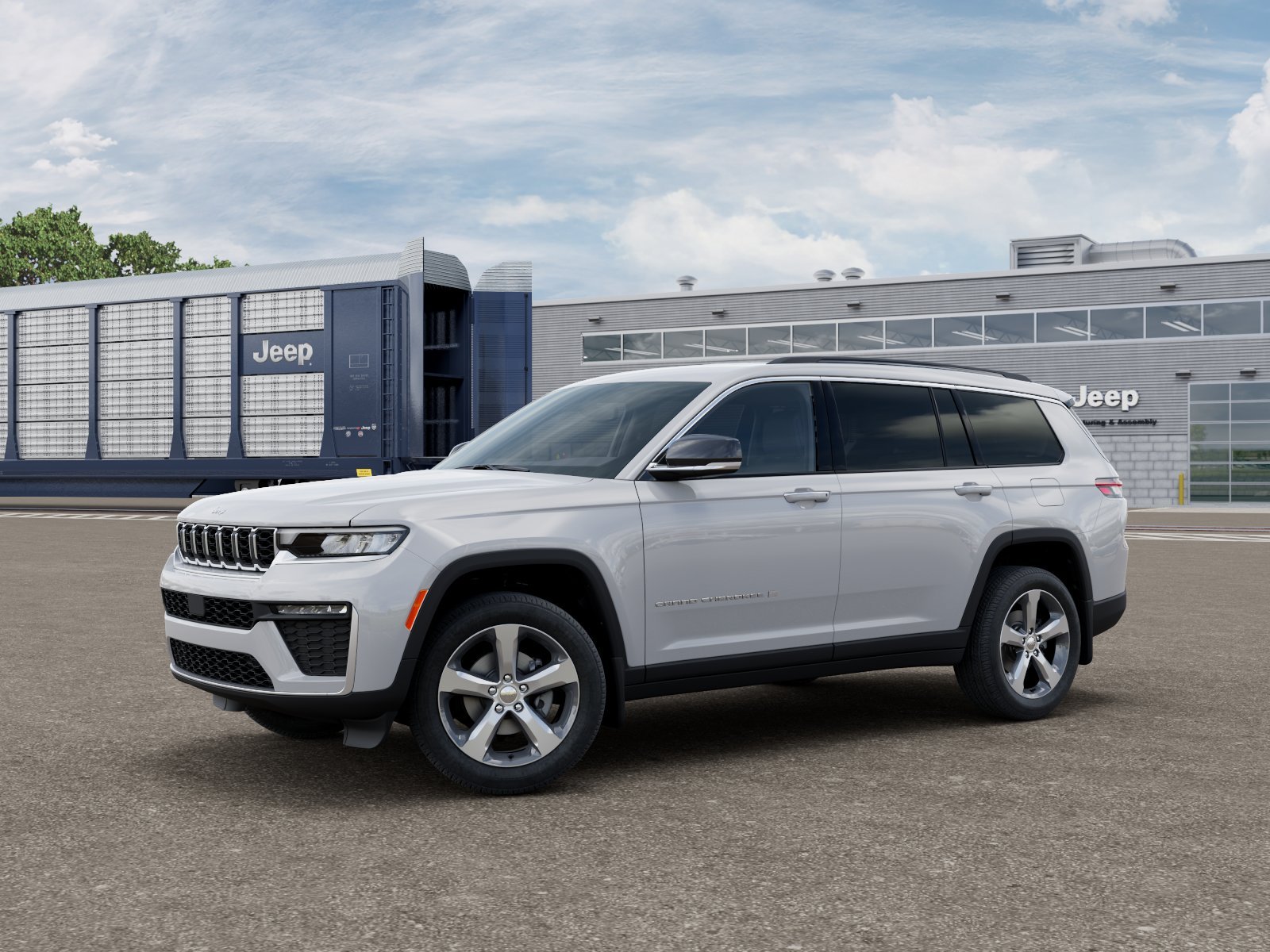 New 2026 Bright White Clear-Coat Exterior Paint Jeep Limited image 26