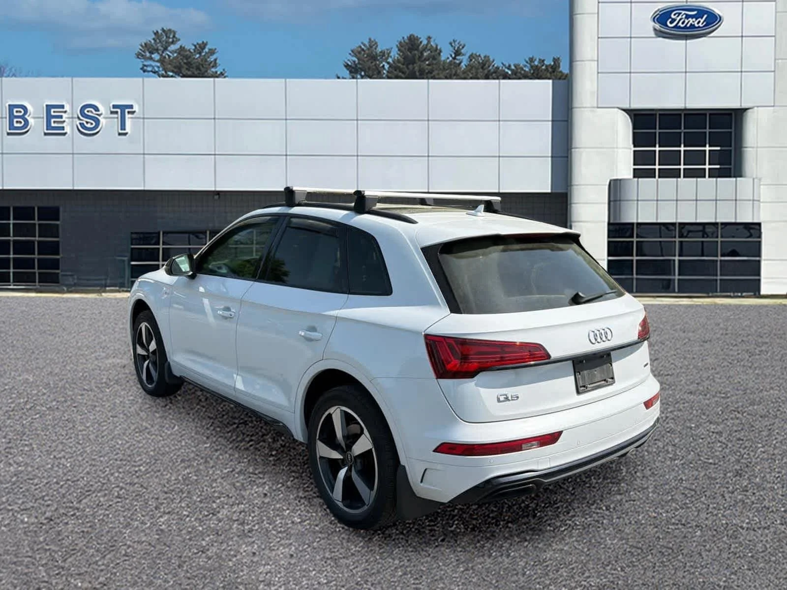 Used 2022 Glacier White Metallic Audi S line Premium Plus image 6