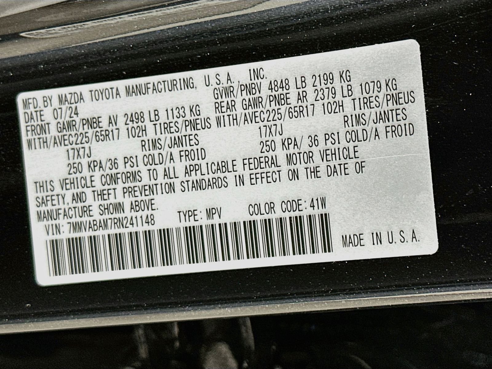 Certified Used 2024 Jet Black Mazda 2.5 S Select Package image 31