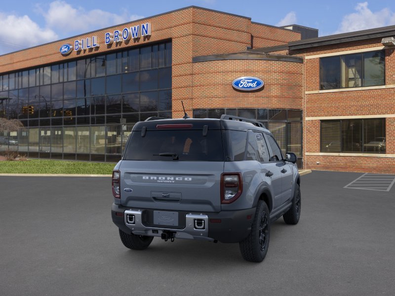 New 2026 Azure Gray Metallic Tri-Coat Ford Badlands image 8