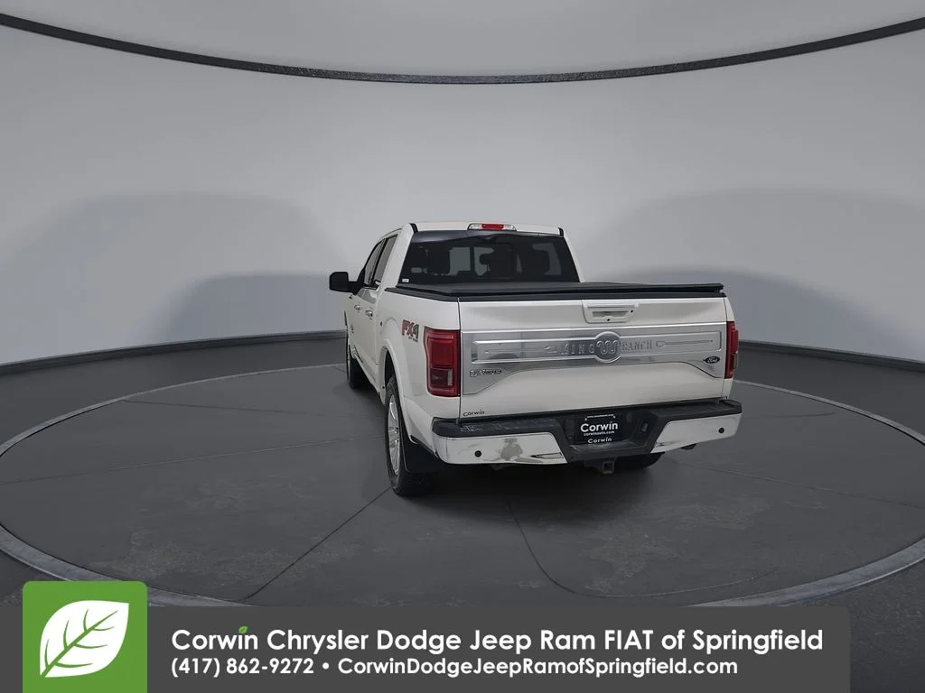Used 2015 White Ford King Ranch image 12