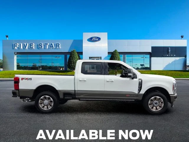 New 2026 Star White Metallic Tri-Coat Ford King Ranch image 14