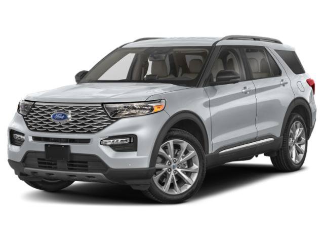 Used 2023 Rapid Red Metallic Tinted Clearcoat Ford Platinum image 1