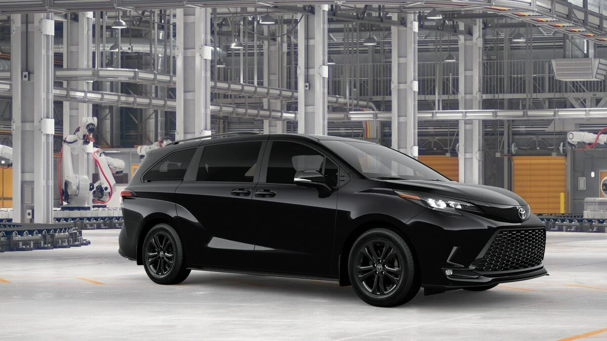 New 2026 Midnight Black Metallic Toyota XSE 7 Passenger image 14