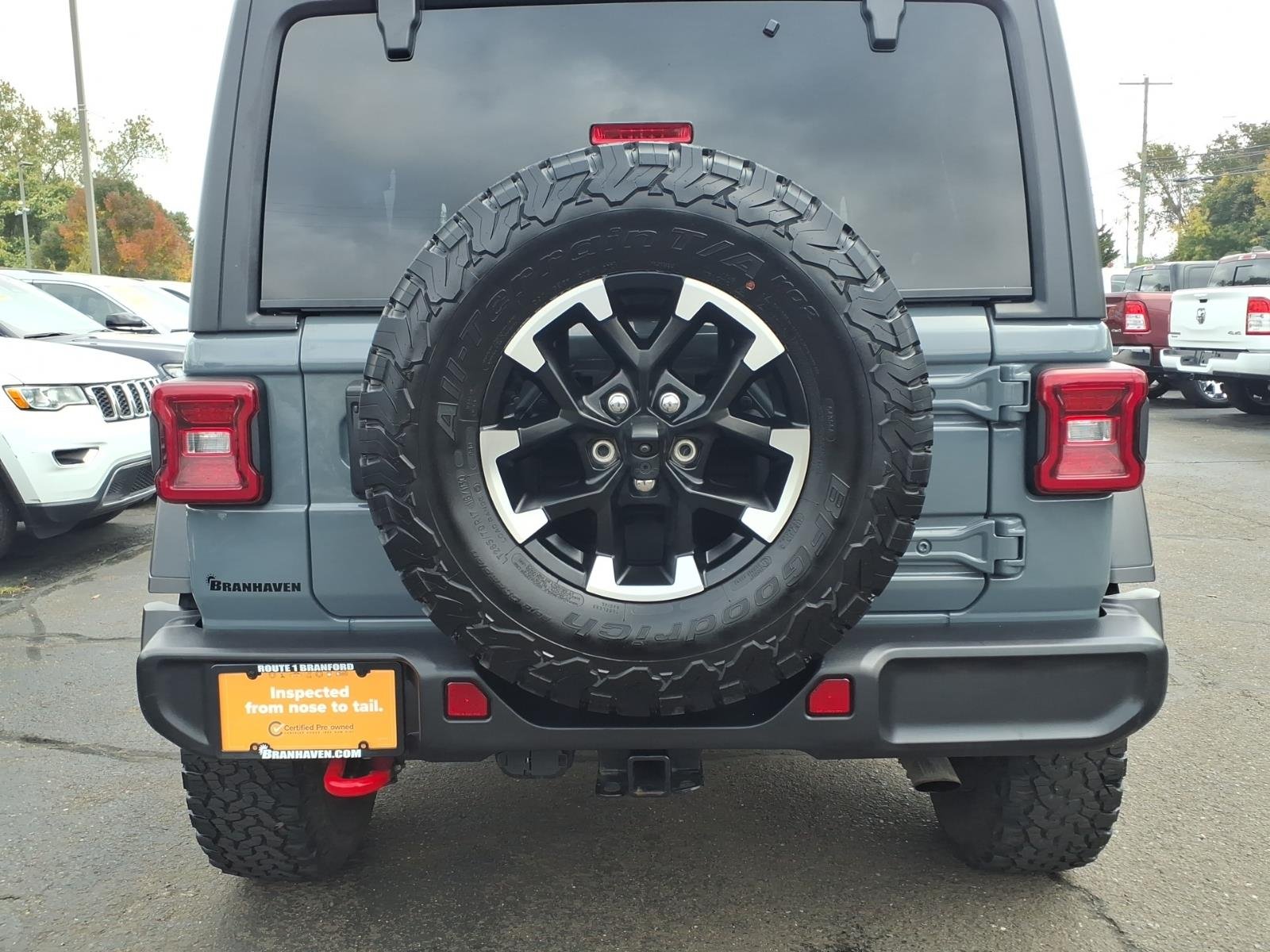 Certified Used 2025 Gray Jeep Rubicon image 15