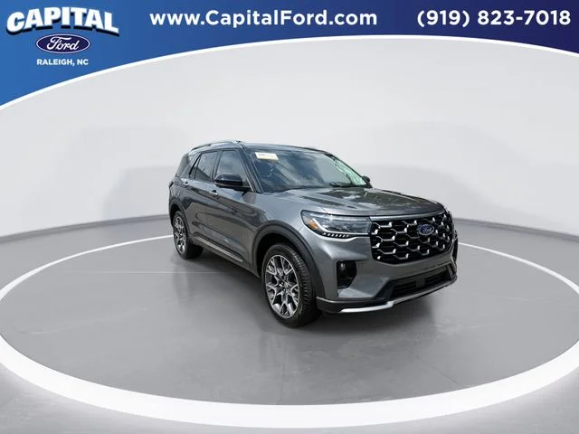 Used 2025 Gray Ford Platinum image 2