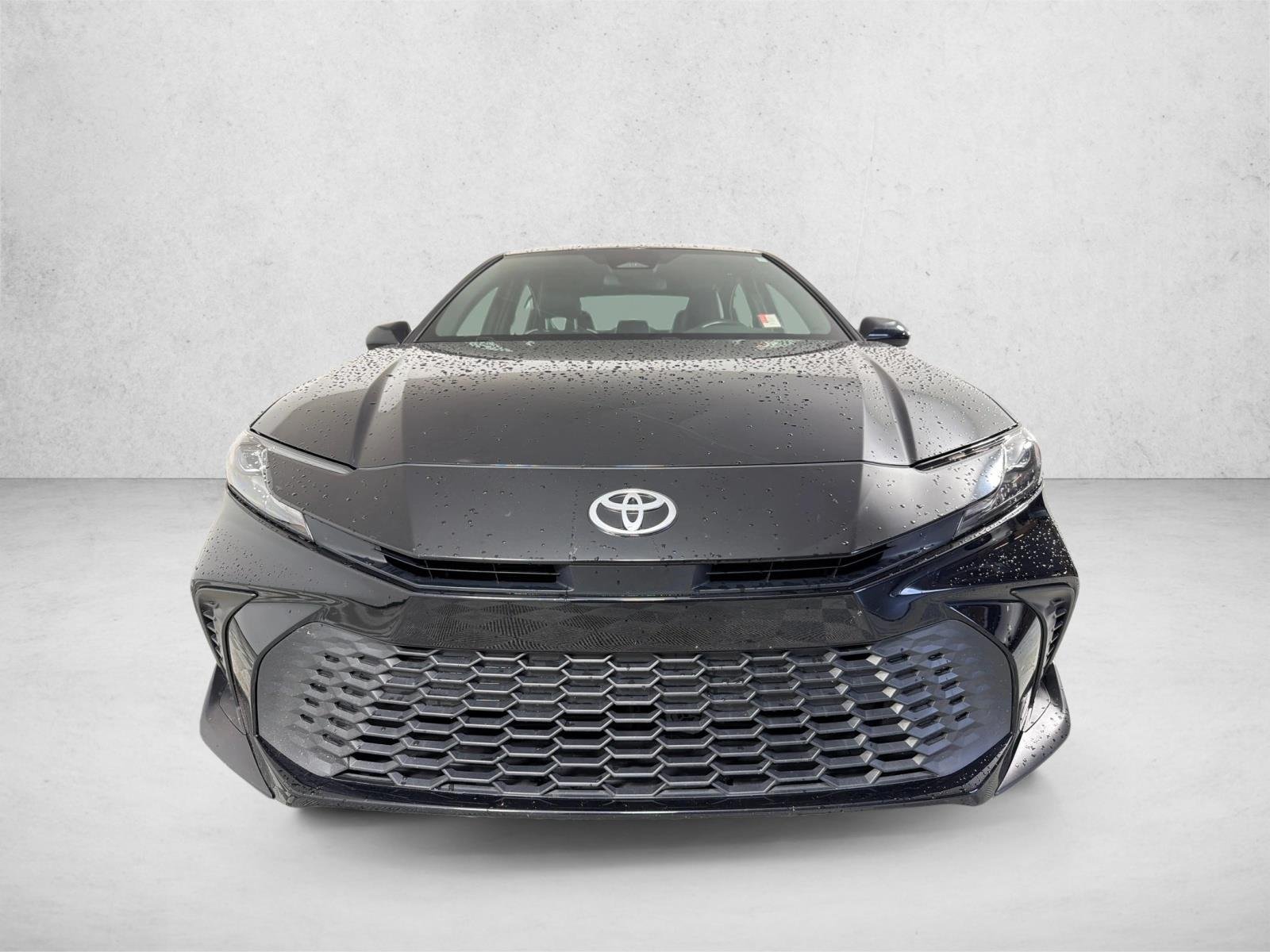 Used 2025 Midnight Black Metallic Toyota SE image 8