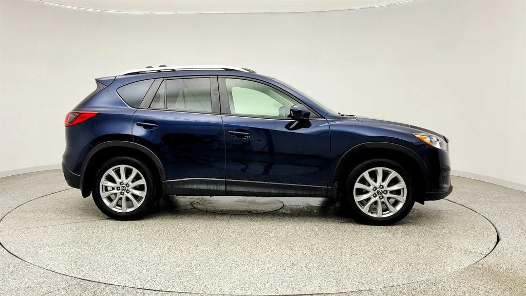 Used 2015 Deep Crystal Blue Mica Mazda AWD 4dr Automatic Grand Touring w/ Technology Package image 4