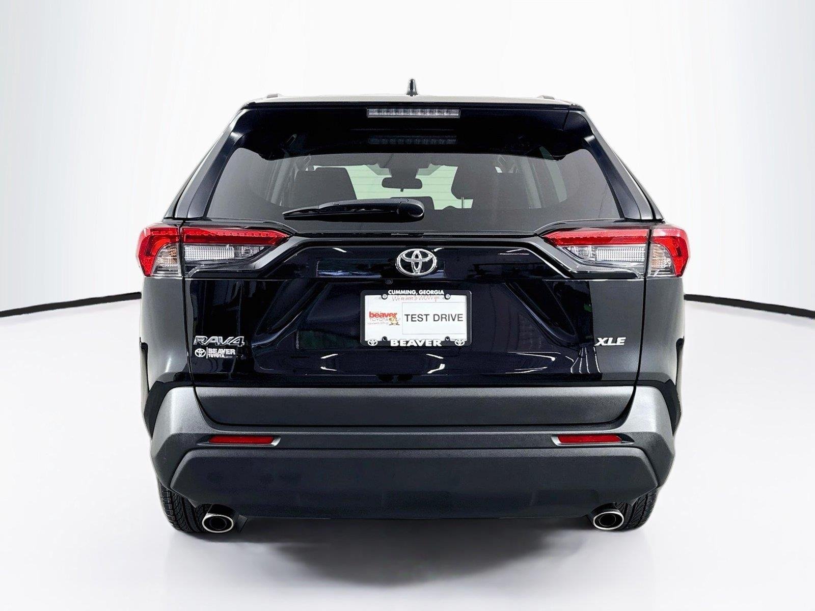 Certified Used 2025 Midnight Black Metallic Toyota XLE image 11