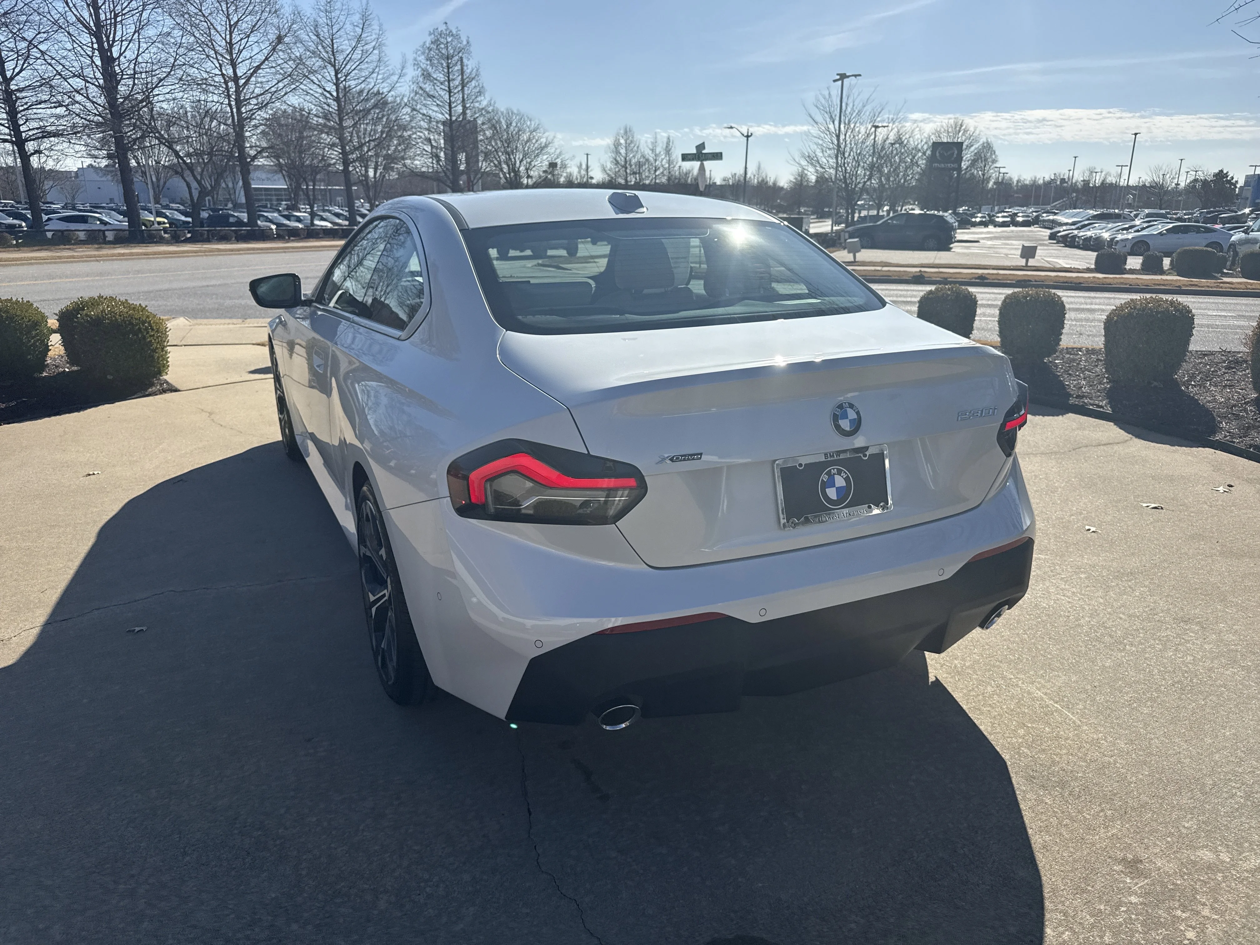 Used 2026 Mineral White Metallic BMW 230i xDrive image 3