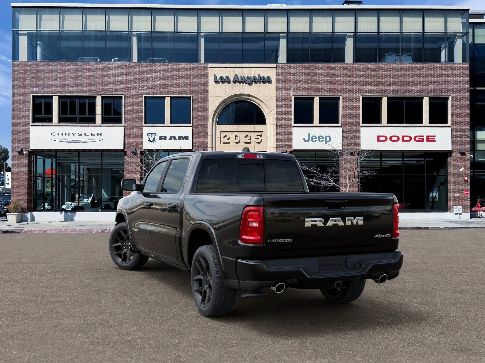 New 2026 Diamond Black Crystal Pearl-Coat Exterior Paint RAM Laramie image 29