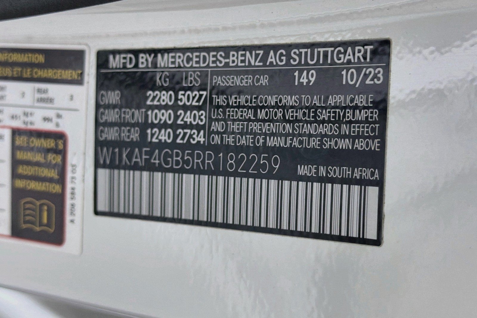 Certified Used 2024 Polar White Mercedes-Benz C 300 image 24