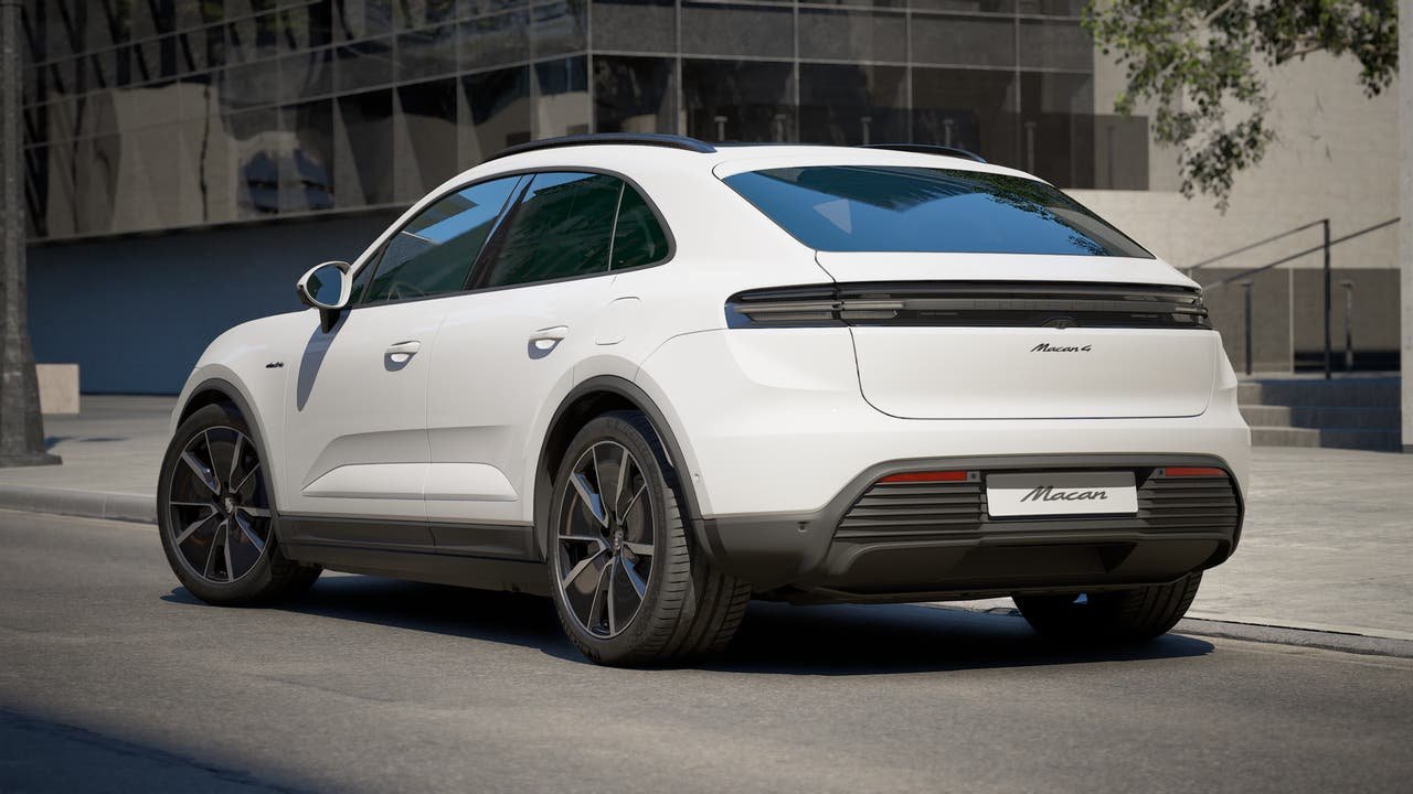New 2027 White Porsche 4 Electric image 3