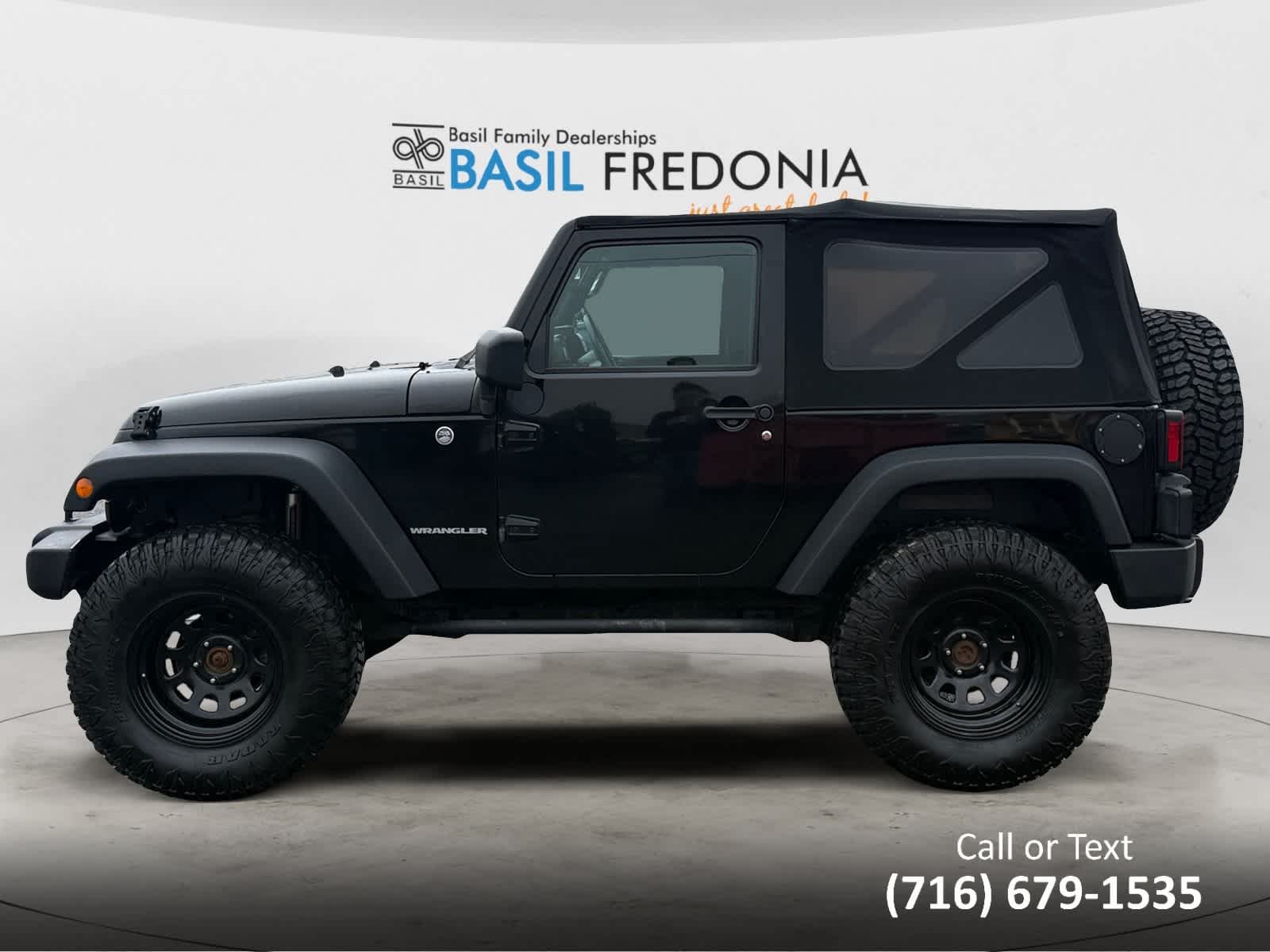 Used 2017 Jeep Wrangler Sport S with VIN 1C4AJWAG5HL633300 for sale in Fredonia, NY