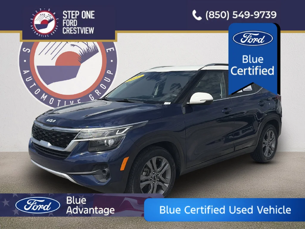 Used 2022 Blue Kia S image 1