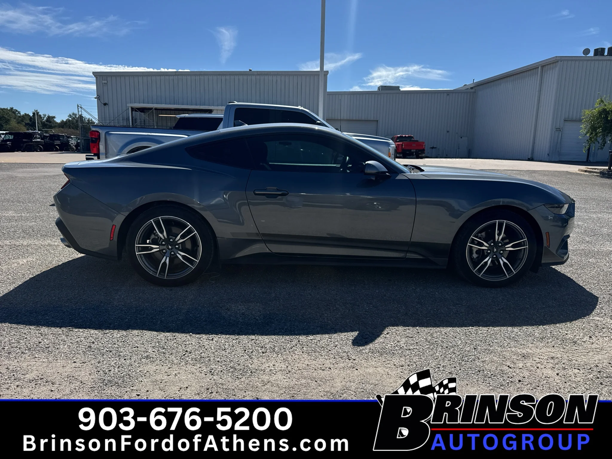 Used 2025 Carbonized Gray Metallic Ford EcoBoost image 4