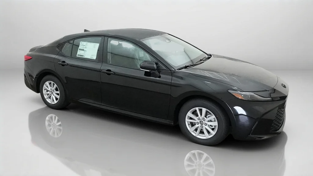 New 2026 Midnight Black Metallic Toyota LE image 6