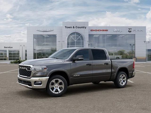 New 2026 Granite Crystal Metallic Clear-Coat Exterior Paint RAM Big Horn/Lone Star image 2