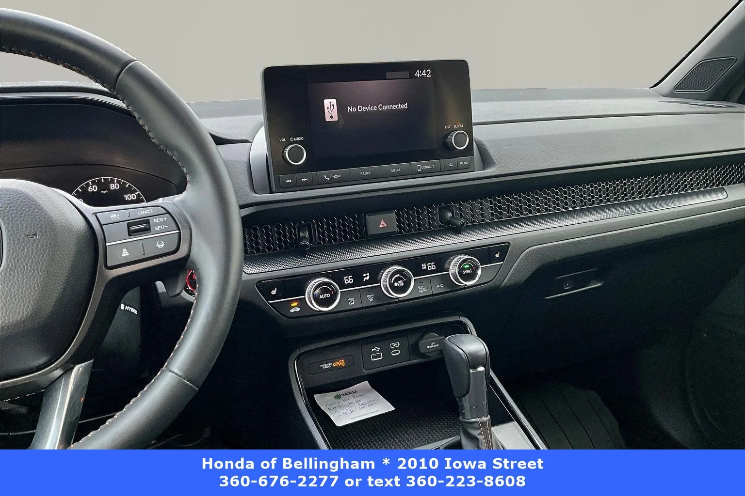Used 2024 Meteorite Gray Metallic Honda Sport image 9
