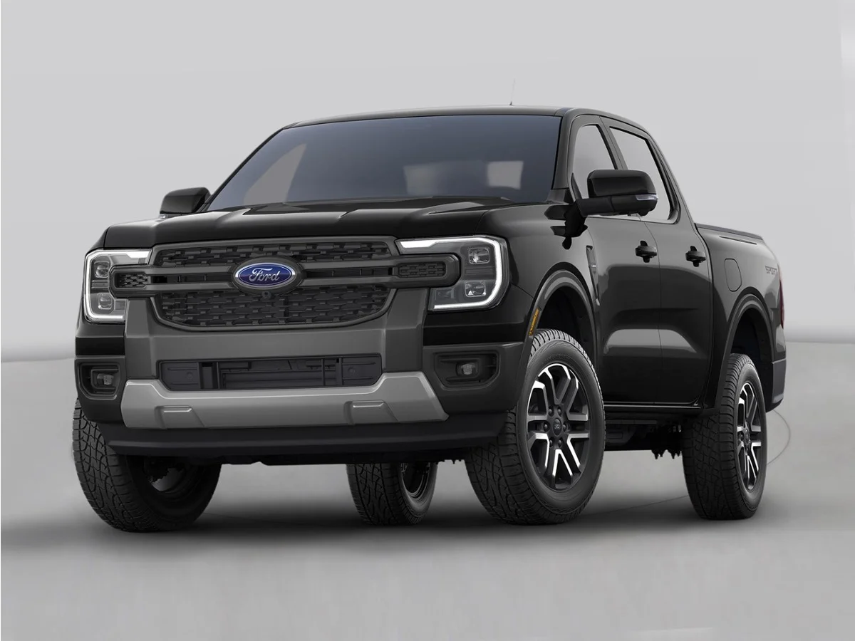 New 2026 Red Ford Lariat image 1