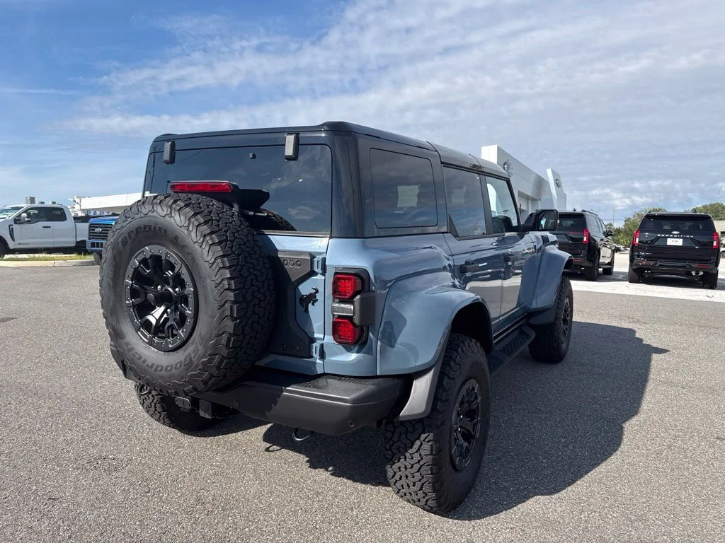 Used 2025 Azure Gray Metallic Ford Raptor image 2