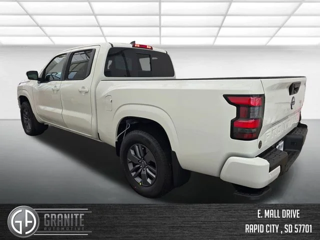 New 2026 Glacier White Nissan Crew Cab SV Long Bed image 4
