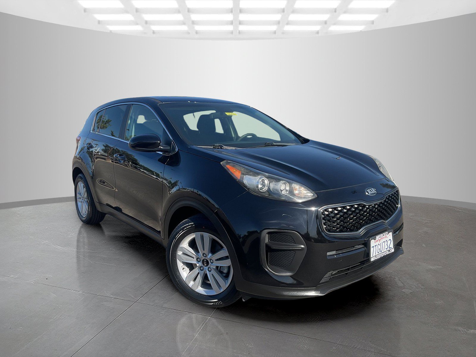 Used 2017 Black Cherry Kia LX image 7