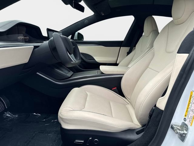 Used 2021 White Tesla Plaid image 20