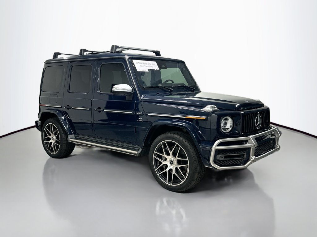 Certified Used 2020 G Manufaktur Midnight Blue Mercedes-AMG G 63 AMG® image 7