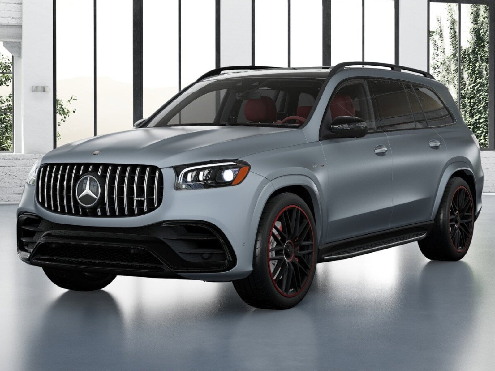 New 2026 MANUFAKTUR Signature Cirrus Silver Magno Mercedes-Benz GLS 63 AMG® 4D Sport Utility 4MATIC®  image 2