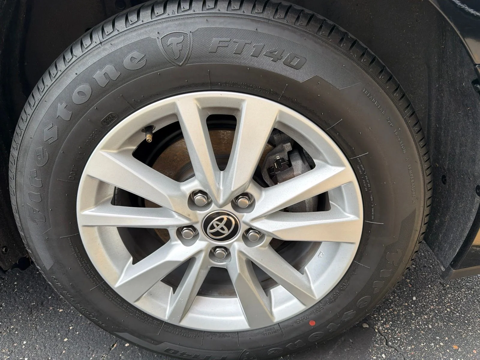 Used 2025 Black Toyota LE image 9