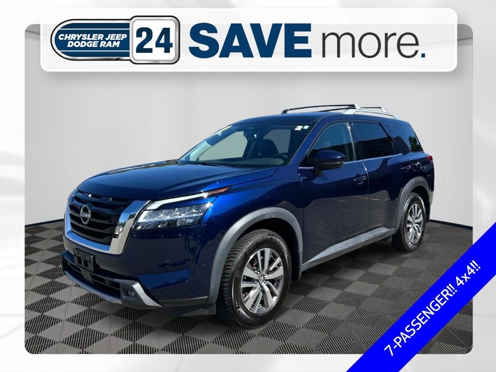 Used 2022 Blue Nissan SL image 1