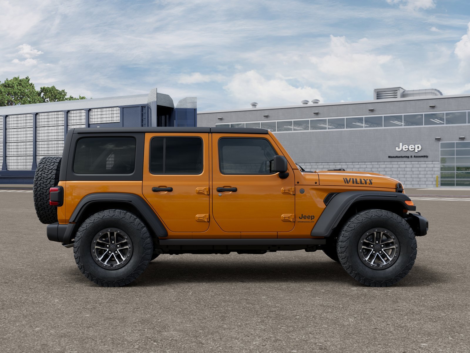 New 2026 Goldilocks Exterior Paint Jeep Willys image 12