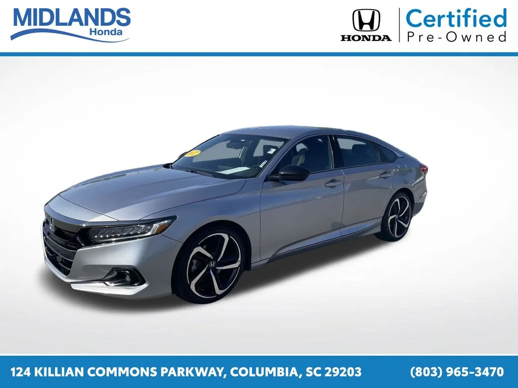 Certified Used 2022 Lunar Silver Metallic Honda Sport image 3