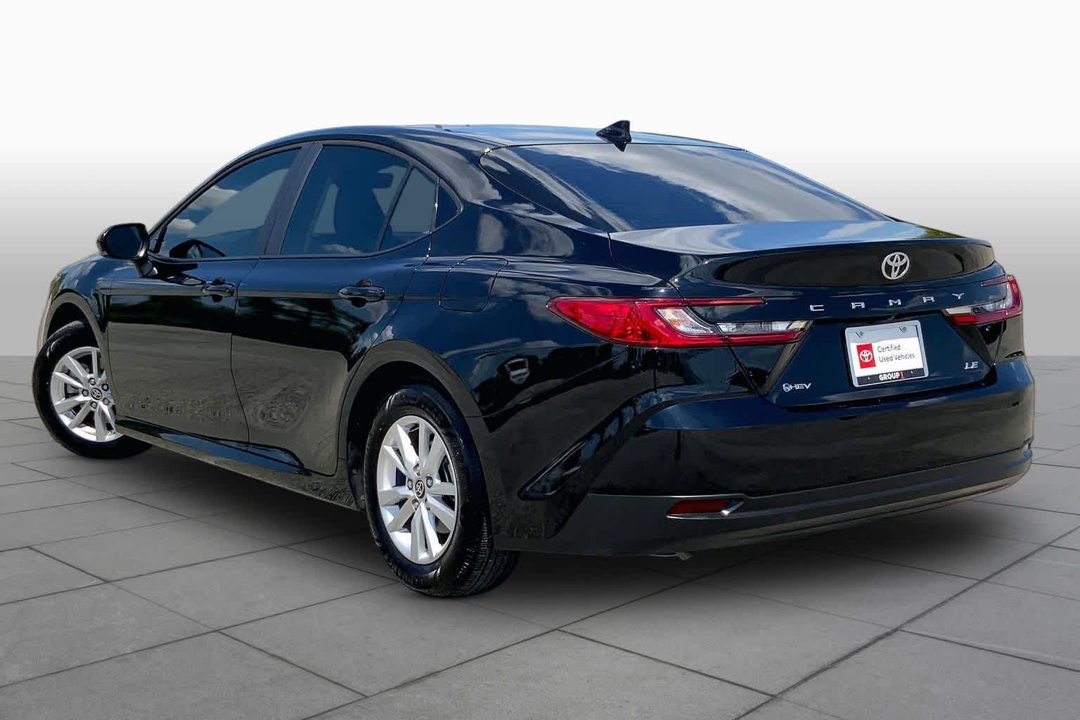 Used 2025 Midnight Black Metallic Toyota LE image 12