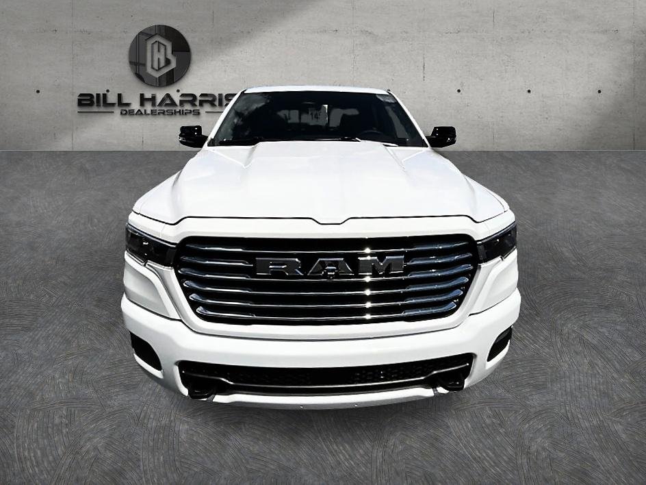 New 2026 Bright White Clear-Coat Exterior Paint RAM Laramie image 2