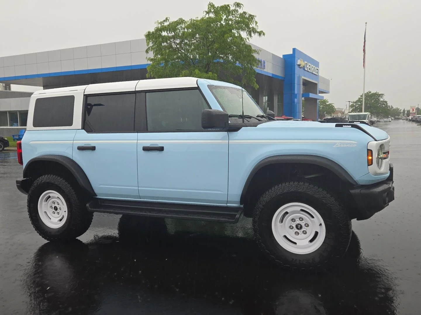 Used 2025 Robins Egg Blue Ford Heritage Edition image 1