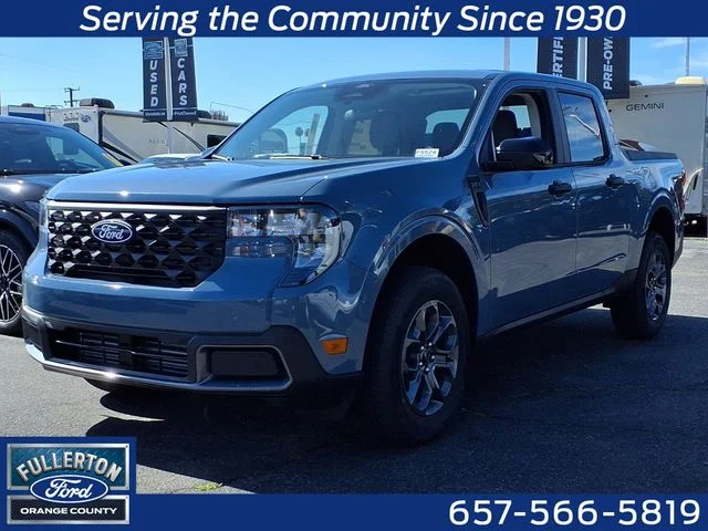 New 2026 Azure Gray Metallic Tri-Coat Ford XLT image 1