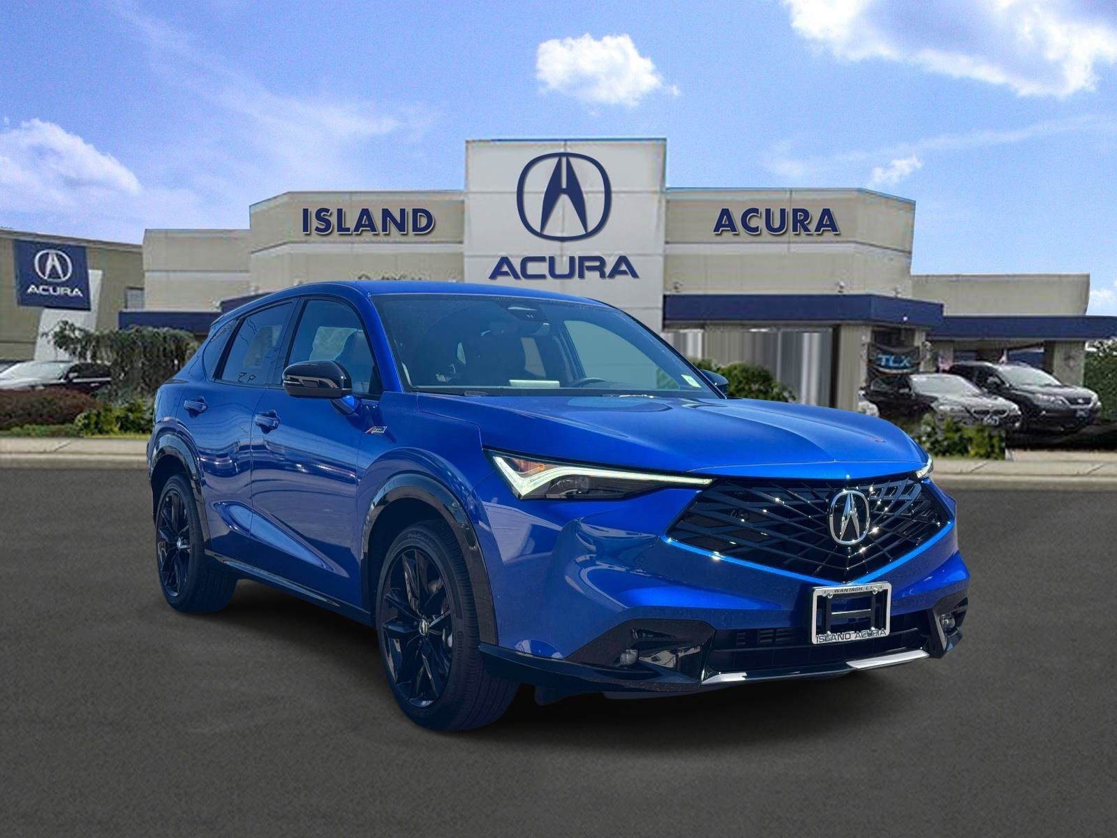 Used 2025 Adriatic Sea Blue Acura AWD A-SPEC Advance image 1
