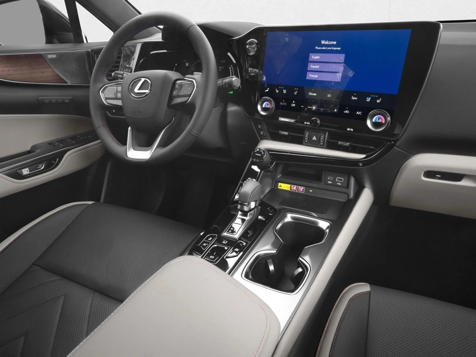 New 2026 Cloudburst Gray Lexus NX 350h LUXURY AWD image 11