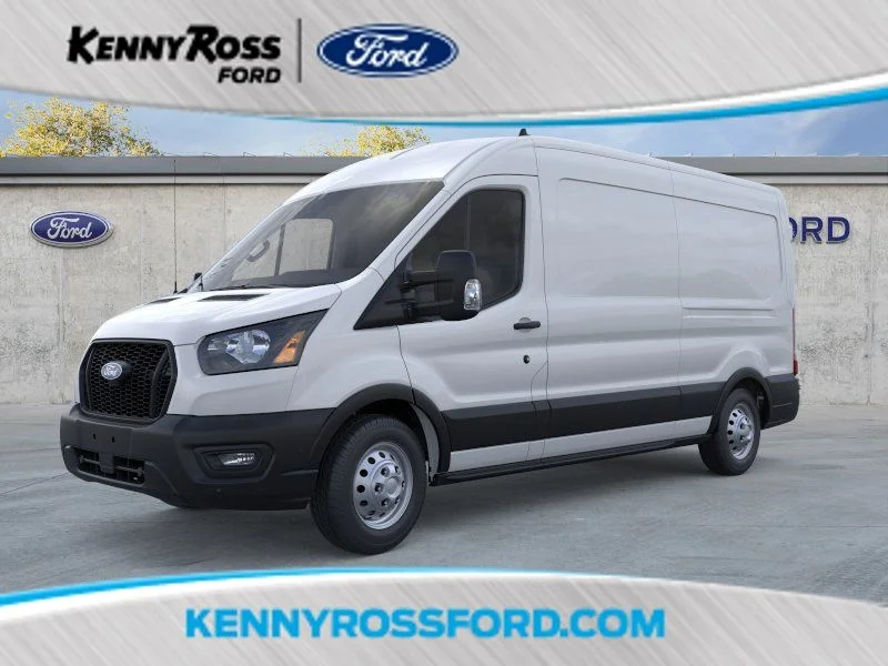 New 2026 Oxford White Ford Cargo Van image 1