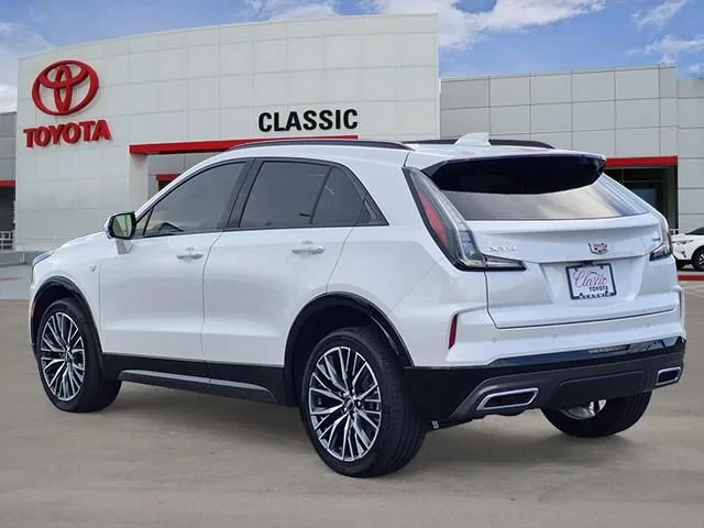 Used 2025 Crystal White Tricoat Cadillac Sport image 4