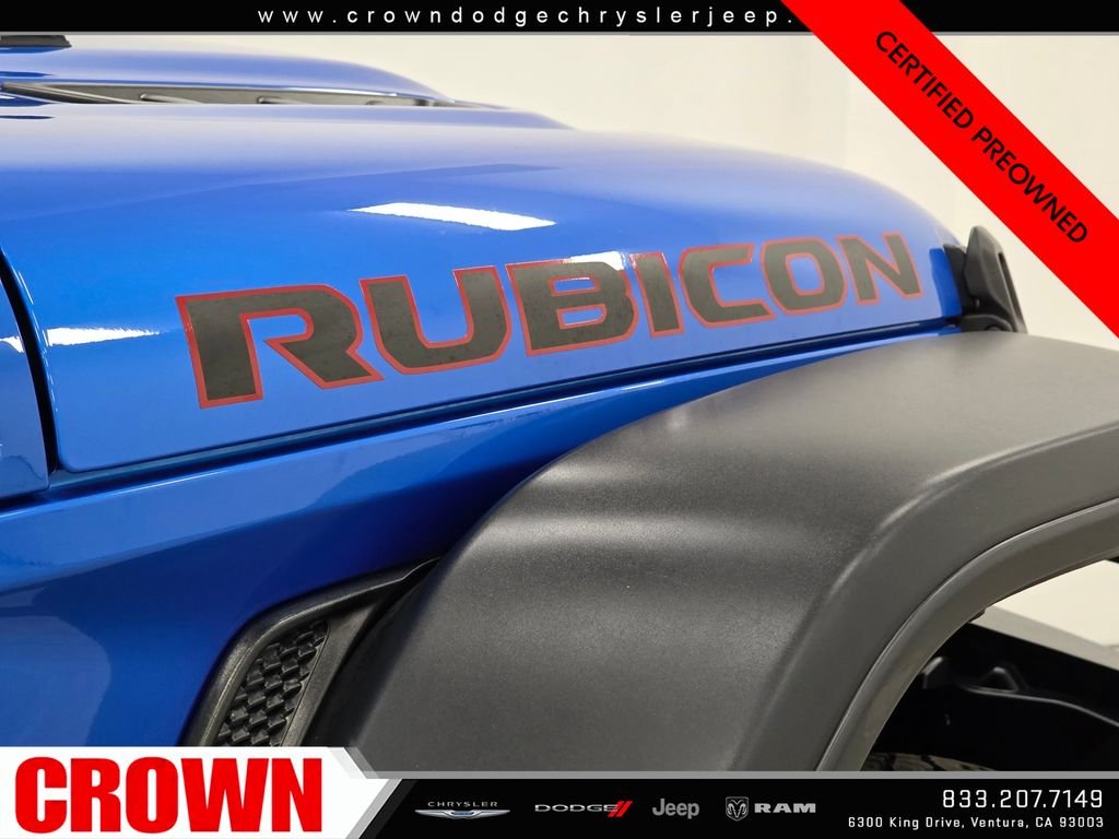 Certified Used 2025 Blue Jeep Rubicon image 10