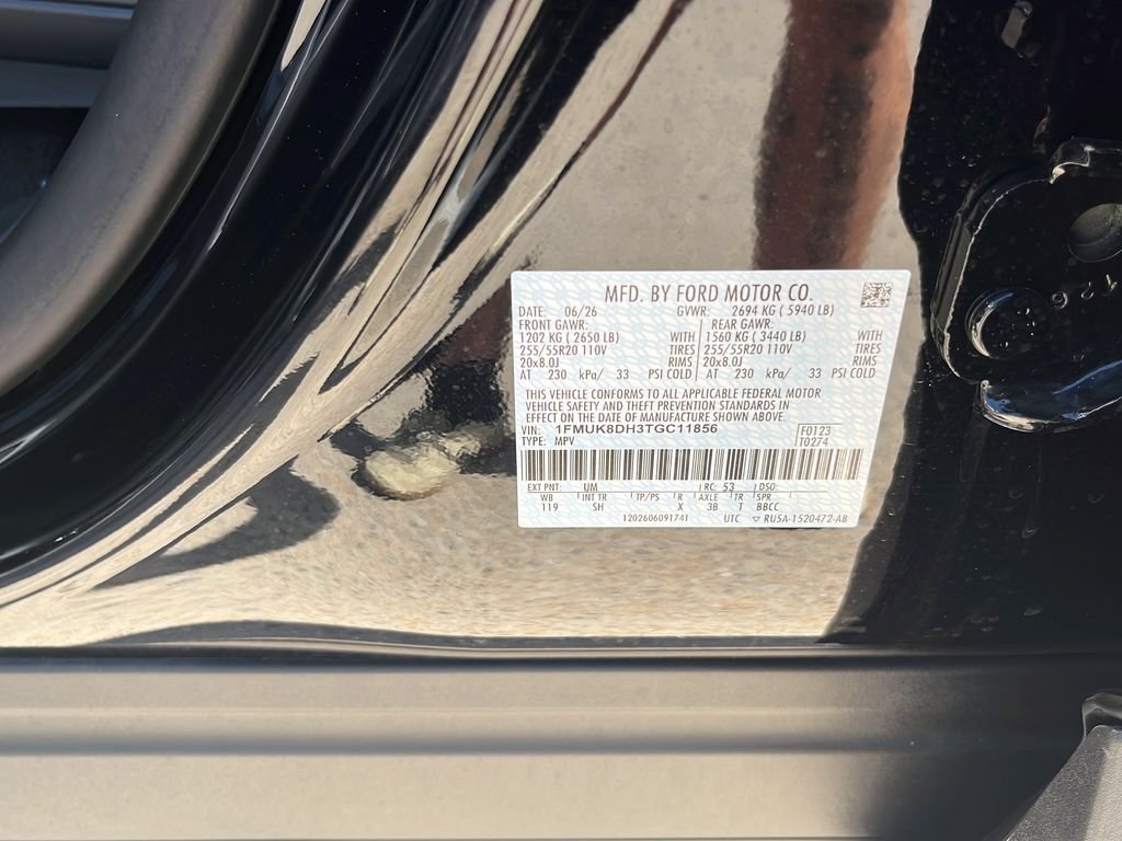 New 2026 Agate Black Metallic Ford Active image 34
