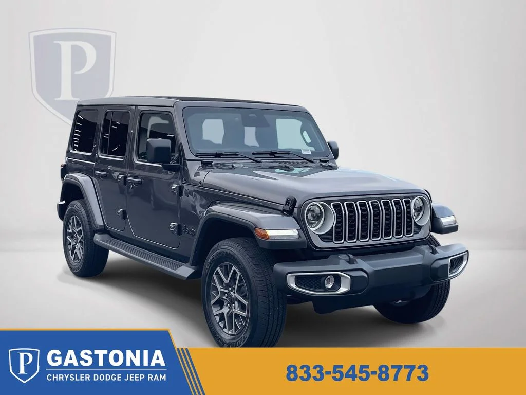 New 2026 Granite Crystal Metallic Clear-Coat Exterior Paint Jeep Sahara image 1