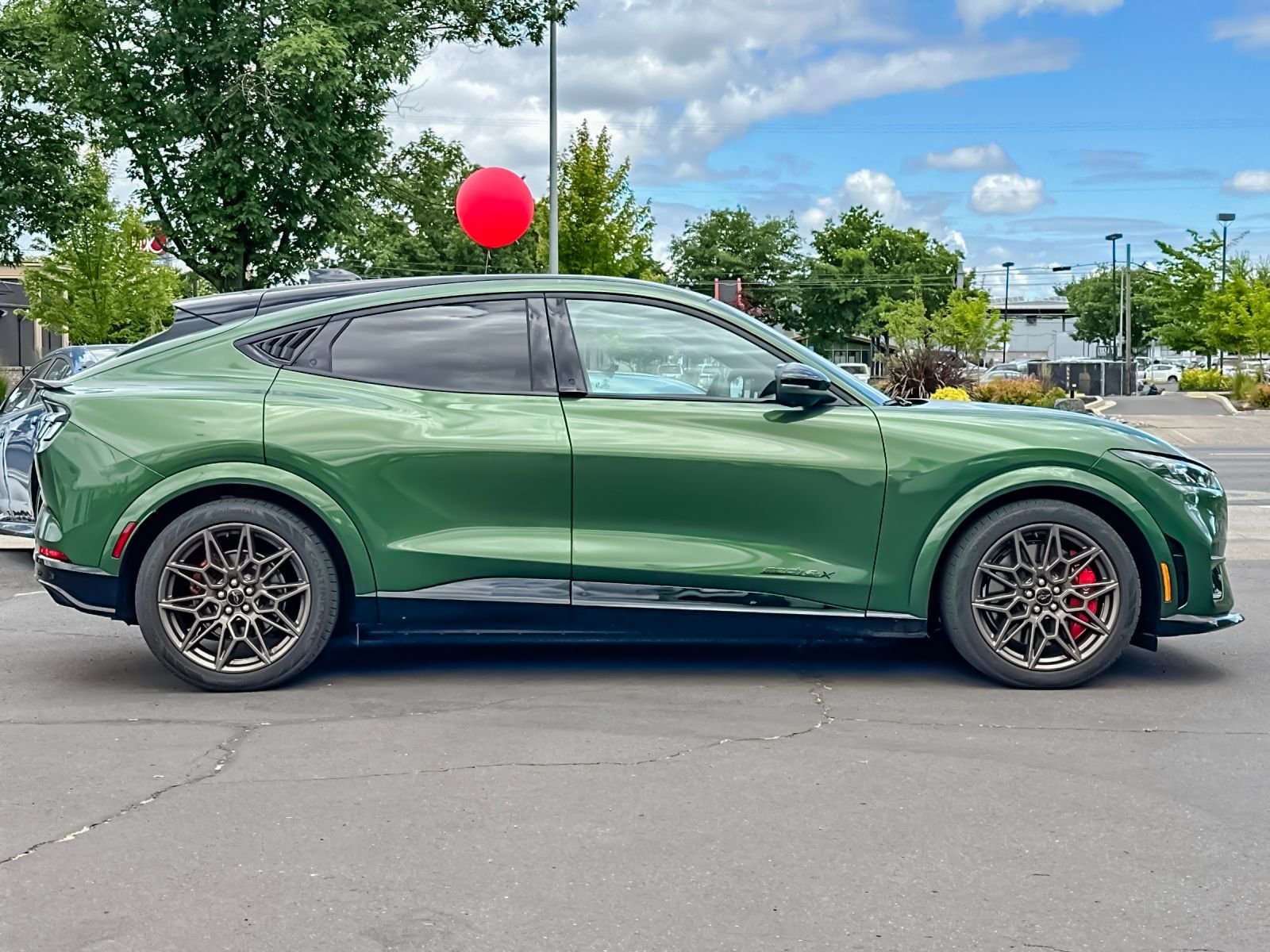 Used 2025 Ford Mustang Mach-E GT AWD with VIN 3FMTK4SX8SMA35986 for sale in Eugene, OR